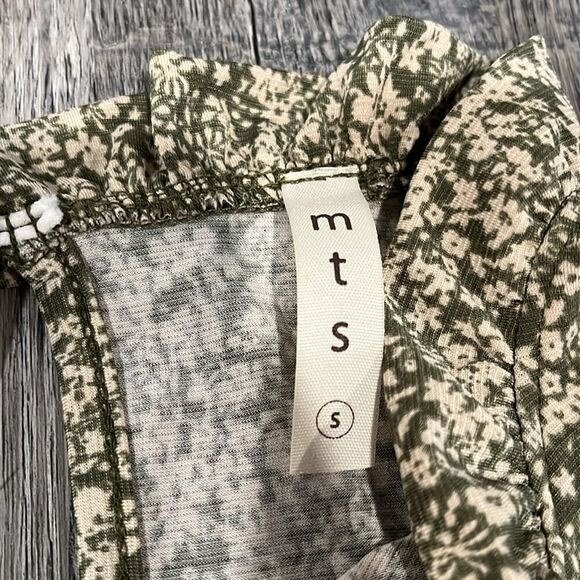 Evereve MTS NWOT Spring Floral Ruffle Neck Dress - S - Picture 9 of 10